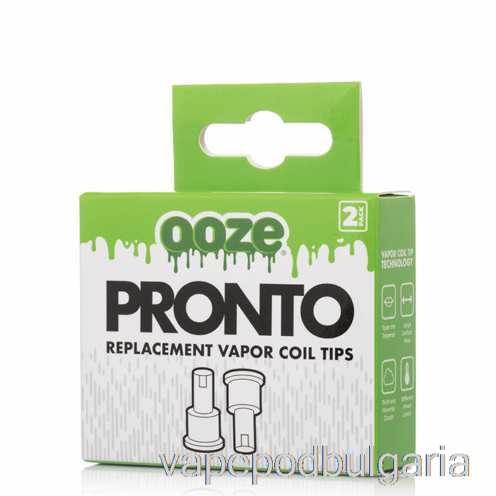 Vape Течности Ooze Pronto смяна на върховете на бобината Pronto върховете на бобината